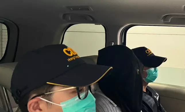 被捕人士。政府新聞處圖片