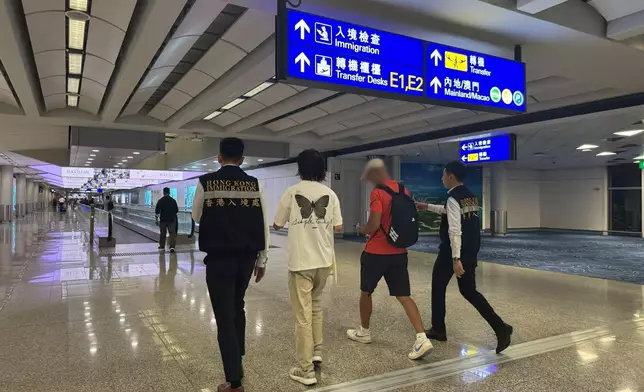 政府協助一名在菲律賓完成服刑的港人返港 政府新聞處圖片