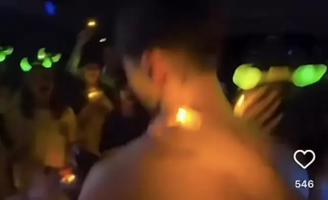 近日網上社交平台流傳一段疑似香港城市大學迎新營的短片，片中涉及男女學生在派對期間的親密互動。網上圖片
