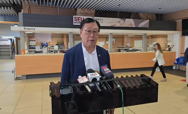 香港貿發局主席馬時亨於聖方濟各大學迎新日上分享人生經驗