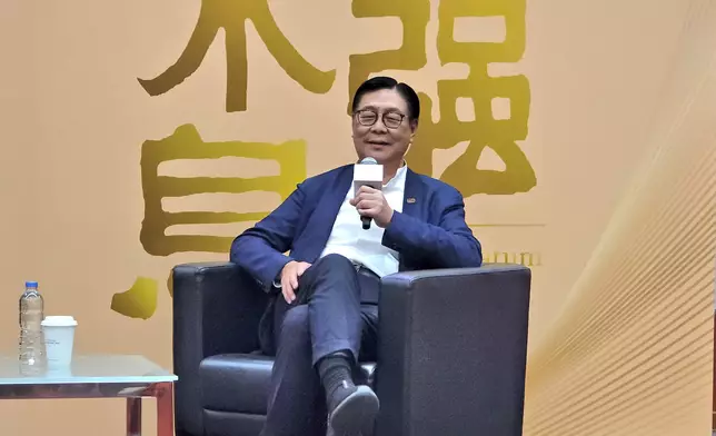 香港貿發局主席馬時亨於聖方濟各大學迎新日上分享人生經驗