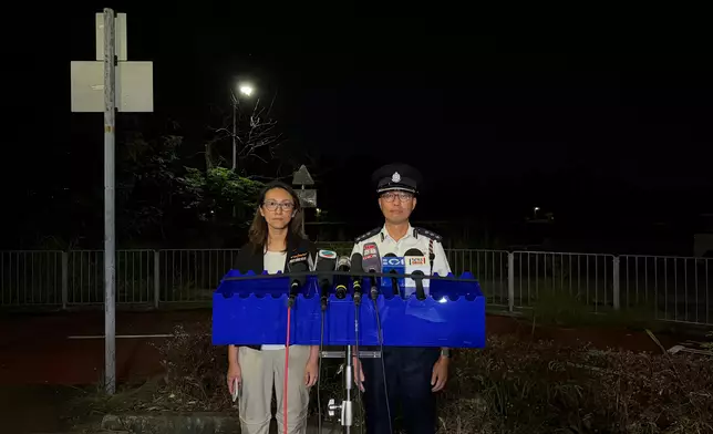 警方聯同漁護署大規模搜查元朗壆圍南路一帶，捕捉3隻流浪犬隻。