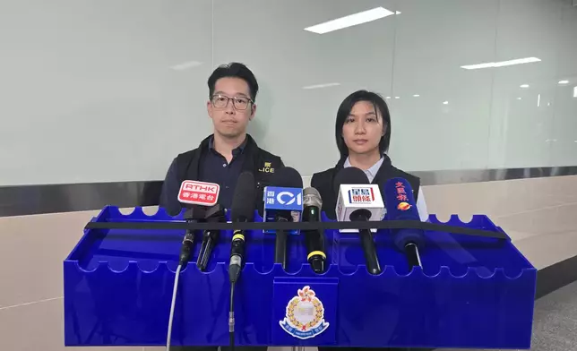 警方展開「熒霧」行動搗破電話詐騙中心 ， 拘20人 。