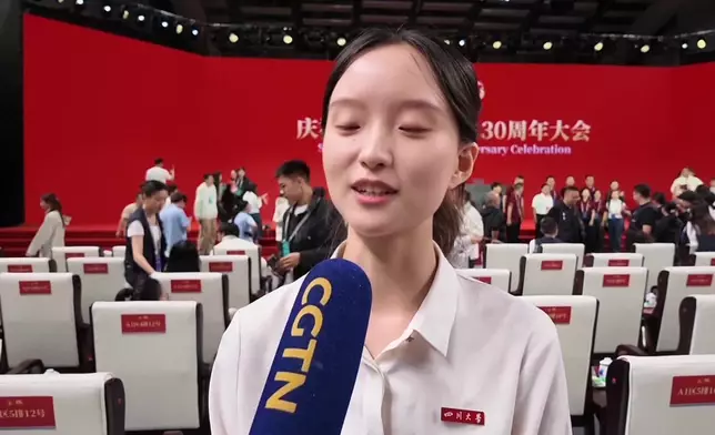 影片截圖 CGTN圖片