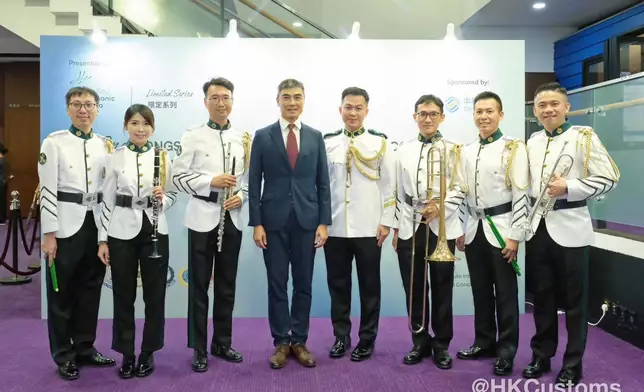海關樂隊聯同大灣區管弦樂團等 參與第二屆《守護者之歌》交響音樂會