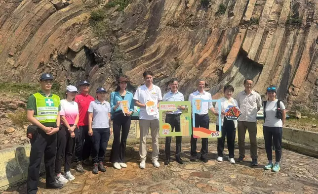 民安隊西貢萬宜水庫破邊洲當值 跨部門協作保障山嶺安全