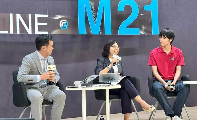 民青局局長麥美娟出席施政ONLINE 向青年介紹施政報告措施