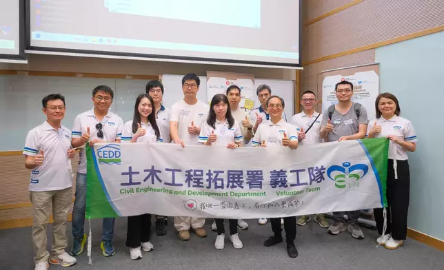 土木工程拓展署義工隊夥拍理大辦工作坊 逾70名大學生探索工程職涯