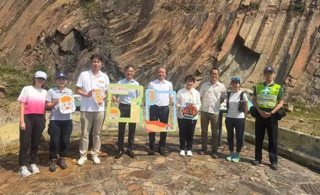 民安隊西貢萬宜水庫破邊洲當值 跨部門協作保障山嶺安全