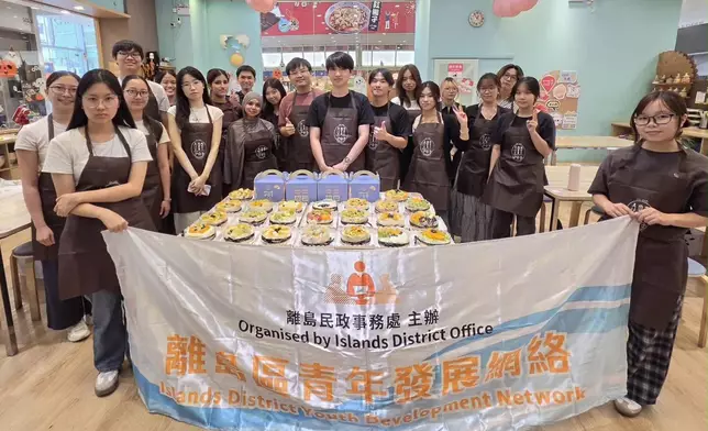 離島區青年發展網絡辦烘焙工作坊 學員親手製蛋糕體驗慢活