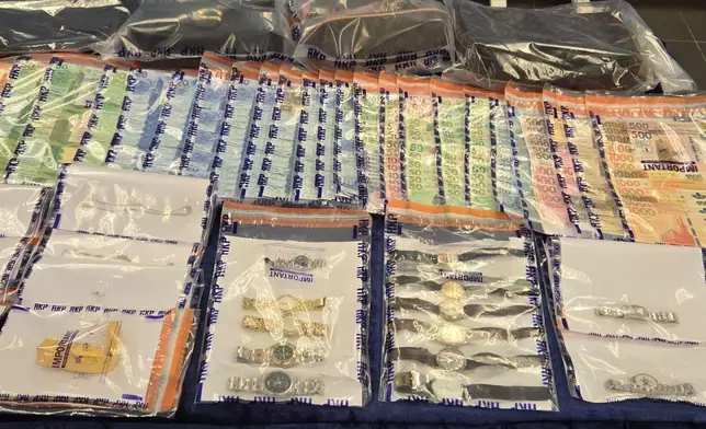 警方起回總值超過60萬元的部分贓物。