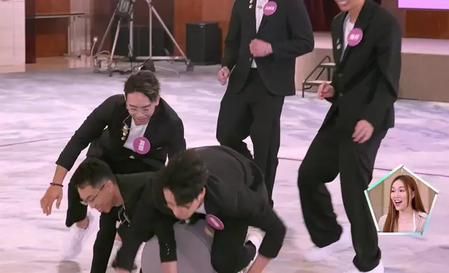 東東為咗Mandy，無論邊個遊戲都係搏盡無悔。