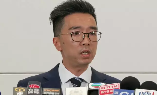 海關版權及商標調查科不良營商手法調查課第二組指揮官莊啟成。香港海關FB