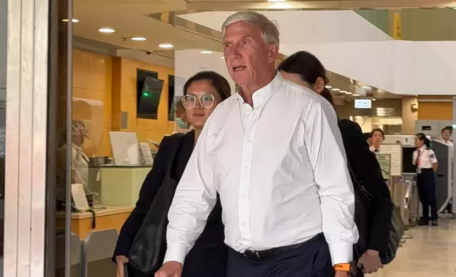 大律師Trevor Beel 代表鄺港傑。資料圖片