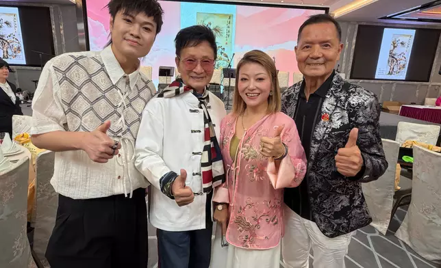 左起：何博文、鄧劍群、李佳、吳大強