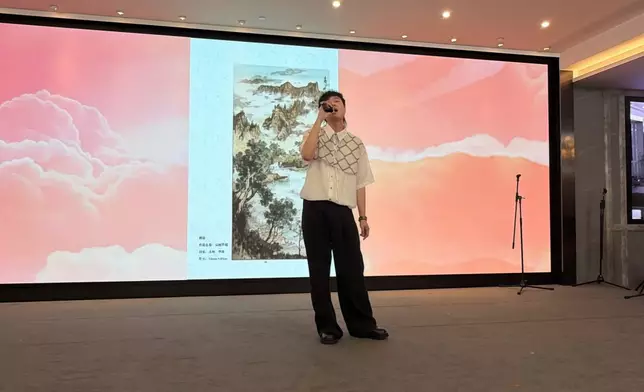獲得台下雷動掌聲。