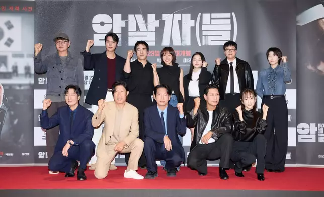 《暗殺者（們）》由李敏鎬、柳海真、朴海日等演員主演。HiveMediaCorp官方X圖片