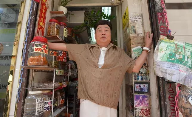 灣仔「涼果小店」，有不少明星曾幫襯。