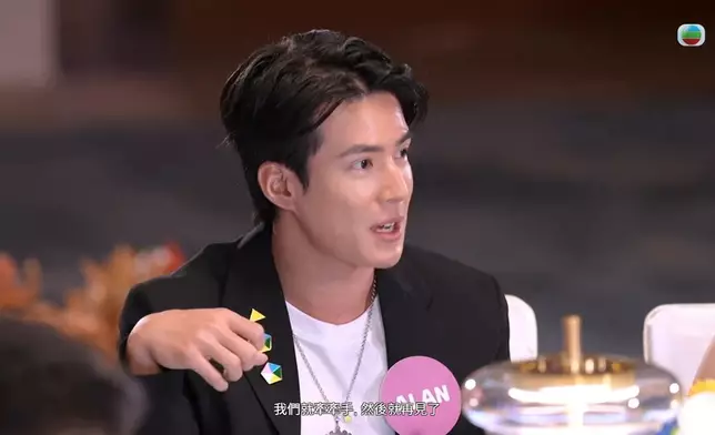 Alan講一夜約會令Amber變咗問題少女。