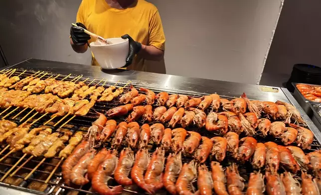 船上的自助餐質素媲美酒店出品。