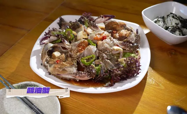 專誠為暉哥點的醬油蟹
