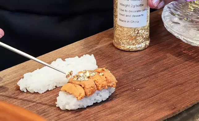 泰國風日式手卷主打名貴食材。