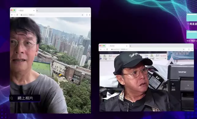 校長自爆有一套「瘦身速成法」，令他成功減磅。