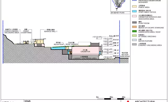 和合石擬建新火葬場設計。立法會文件