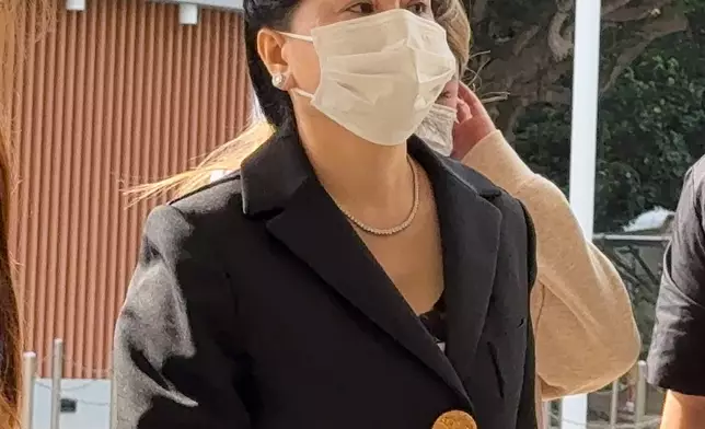蔡天鳳母親張燕花。巴士的報記者攝