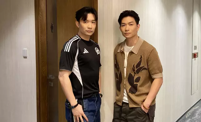 二人首次以兄弟名義在台上合作，坦言幻想過無數遍，終美夢成真。