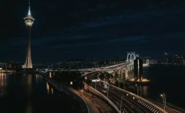 澳門靚景日與夜