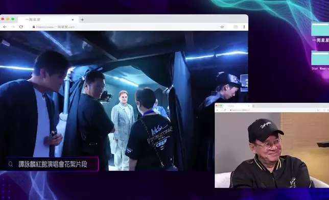 校長台上台下狀態都好鬆弛。