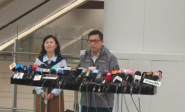 保安局局長鄧炳強。巴士的報記者攝