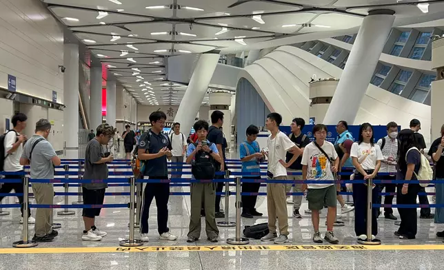 新皇崗口岸。巴士的報記者攝