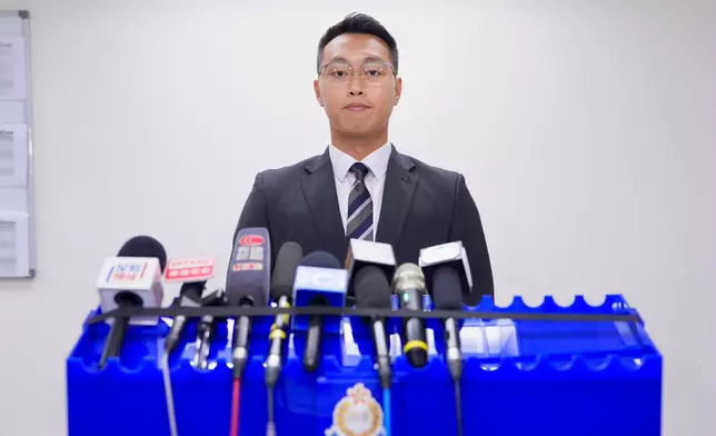 大埔警區重案組督察麥嘉昊。