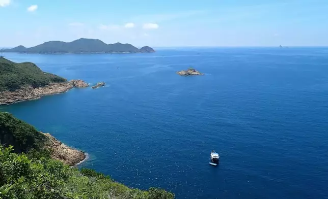 吊鐘洲對開海面。Bali Bali Google圖片
