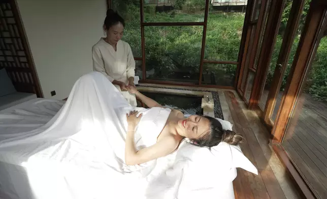 特意為Venus安排的按摩時段。