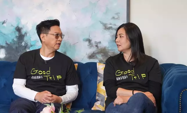 家輝受訪時仍然不忘發揮搞笑本色，笑爆全場。