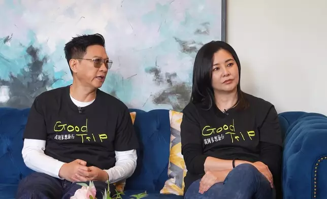 家輝受訪時仍然不忘發揮搞笑本色，笑爆全場。