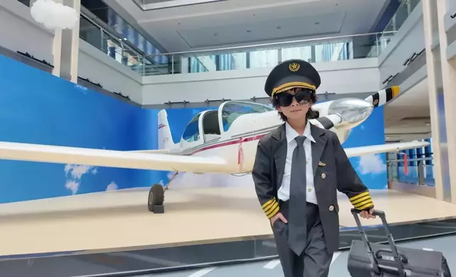 也也自小立志當飛機師。（資料圖片）