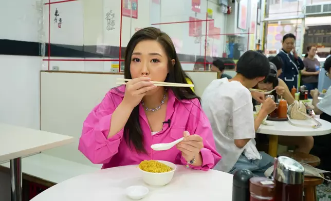 林秀怡除咗堂食，仲會試埋外賣。