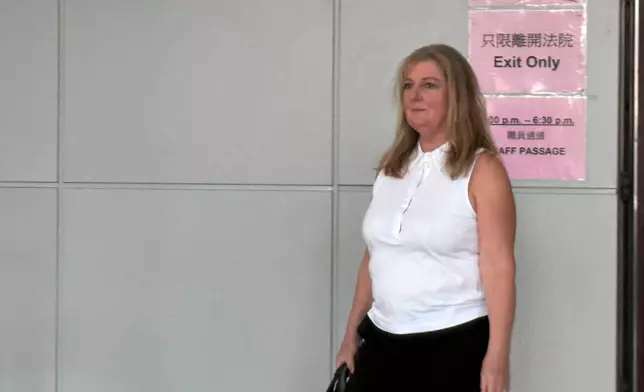 主控郭莎樂。巴士的報記者攝