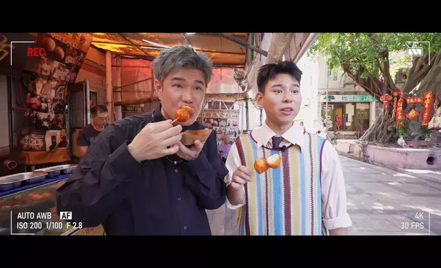 行仔事後不停印汗。
