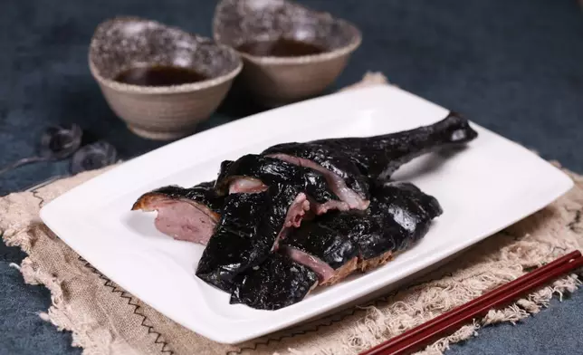 黑松露玻璃燒鵝