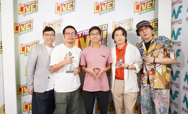 李尚正與導演何爵天接受新城《OKKOL》訪問，宣傳HOY新劇《你的保安 李寶安》。