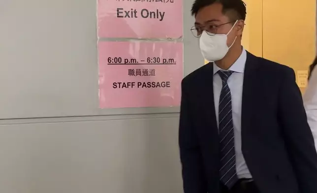 警長林津。巴士的報記者攝