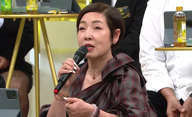 黎芷珊自爆試食時不忘發揮訪談本色。