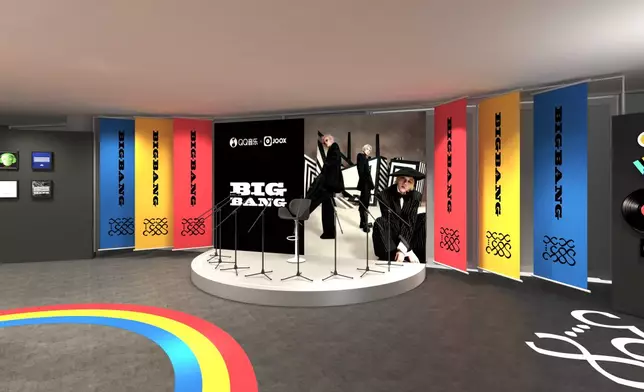 展區內特別還原了BIGBANG音樂LIVE舞台