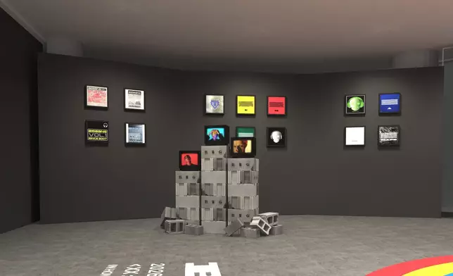 展示自BIGBANG 2006年出道至今的多張經典專輯封面
