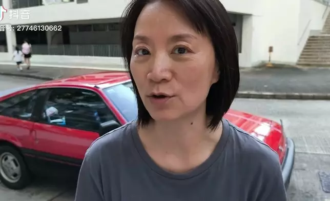 曾慧雲抖音影片截圖